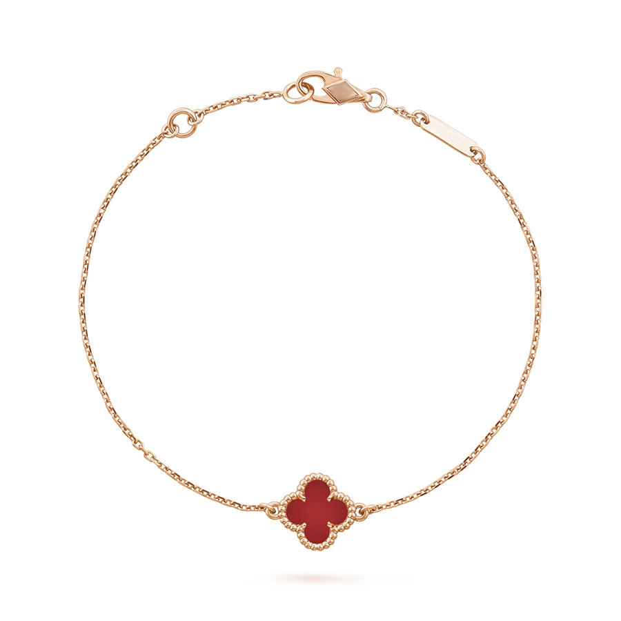 Lắc Tay Sweet Alhambra 1 Motifs 9mm 18K BBD011-VCA